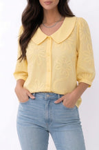 LOREA | Blusa elegante de flores