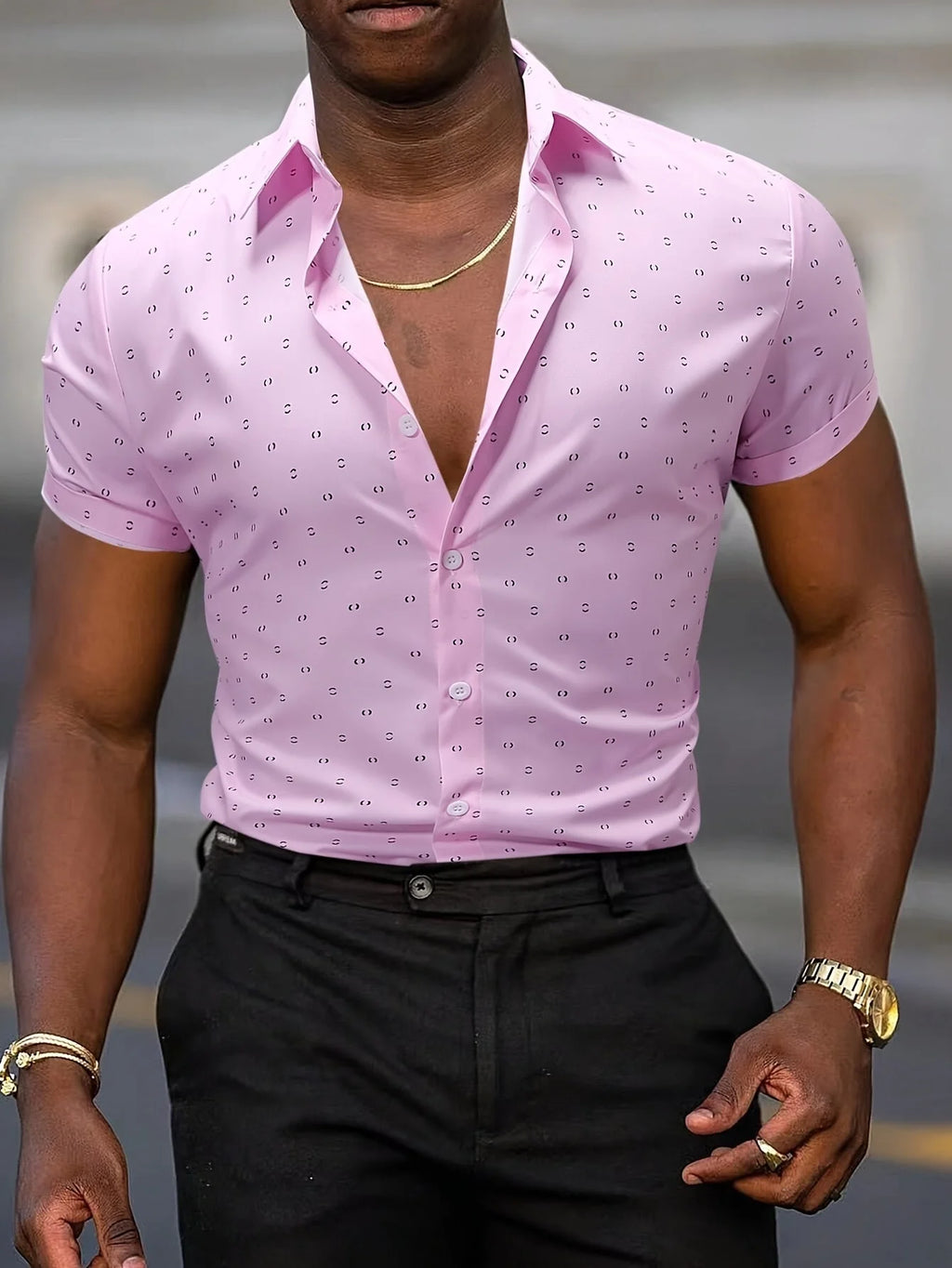 JALEN | Camisa de verano con estampado