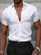 JALEN | Camisa de verano con estampado